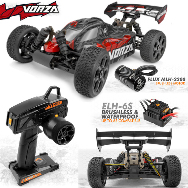 HPI 160178 1/8 4WD Electric Buggy w/ FLUX Brushless 2.4GHz Radio & Painted Body