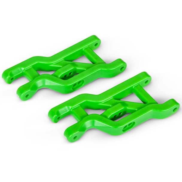 Traxxas 2531G Heavy Duty Front Suspension Arms Green (2) : Drag Slash