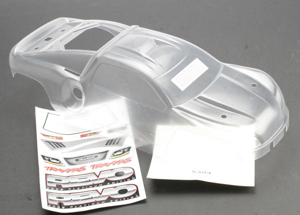 Traxxas 5320 Revo Platinum Edition Clear Body 1/10 Revo 3.3