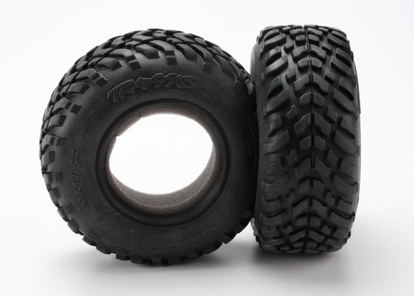 Traxxas 5871R S1 Slash Tread Racing Tires SLH/SLH 4x4 (2)
