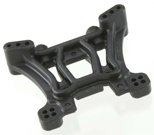 RPM 70392 Front Shock Tower (Black) For Slash 4x4 / Stampede 4x4 & Telluride / Rally