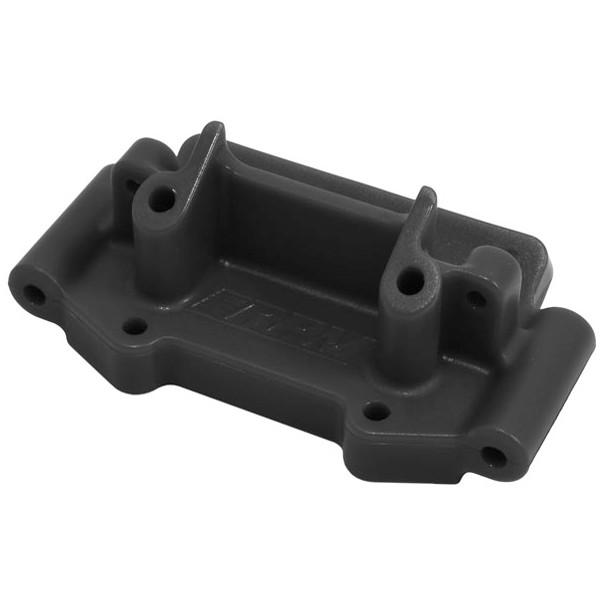 RPM Front Bulkhead Black : Traxxas 1/10 2wd