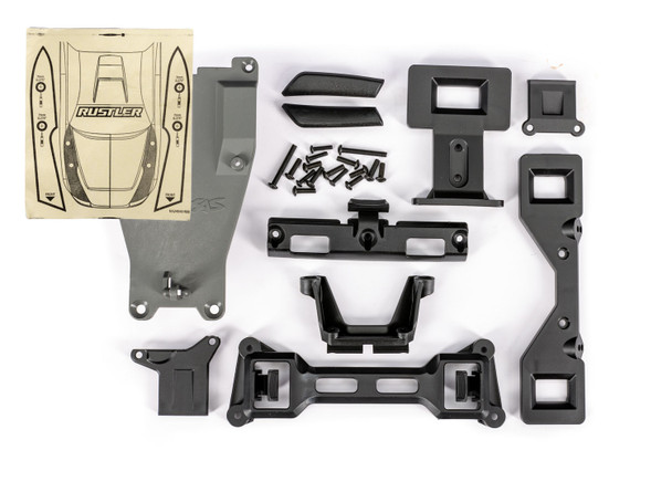 Traxxas 3734R Body Conversion Kit for Rustler 2WD