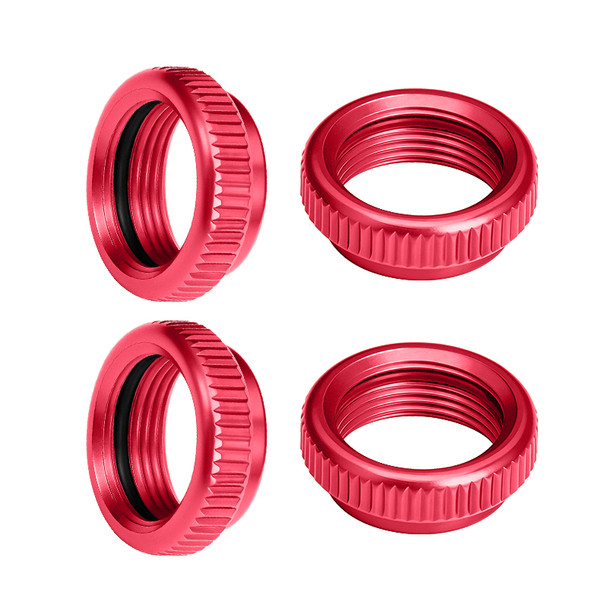 GPM 6061-T6 Aluminum Shock Collars Red (4Pcs) for ARRMA 1/16 Mini Kraton