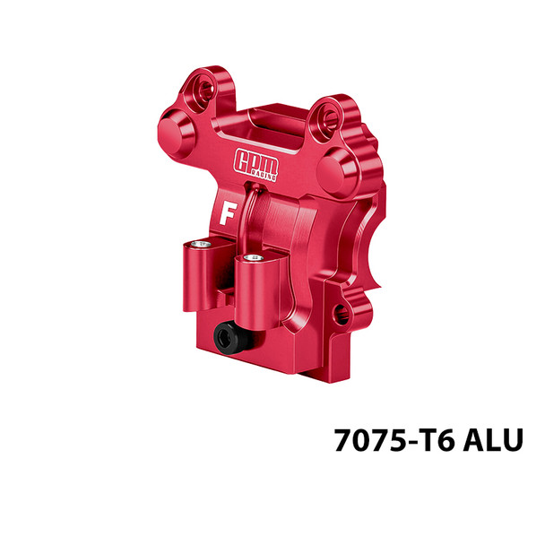 GPM 7075-T6 Aluminum Front Diff Cover Red for ARRMA 1/16 Mini Kraton 3S