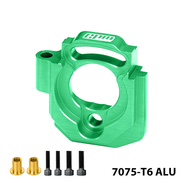 GPM Aluminum Adjustable Motor Mount Green for ARRMA 1/16 Mini Kraton 3S
