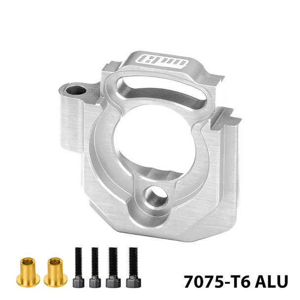 GPM Aluminum Adjustable Motor Mount Silver for ARRMA 1/16 Mini Kraton 3S