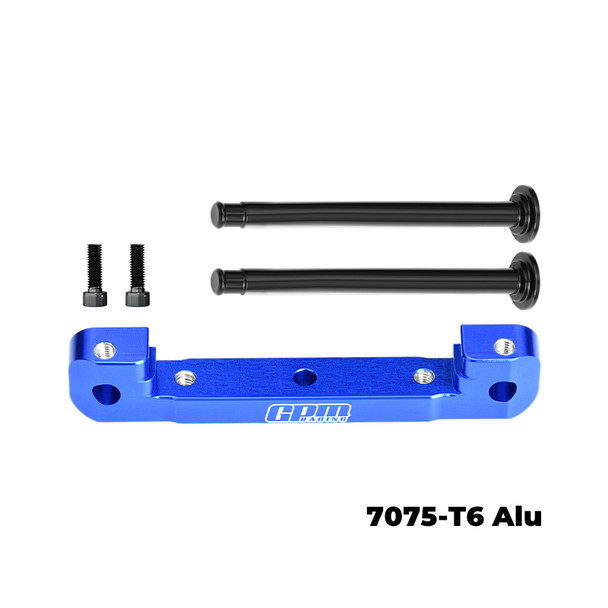GPM Aluminum Front Upper Suspension Mount Blue for ARRMA 1/8 Kraton 6S EXB