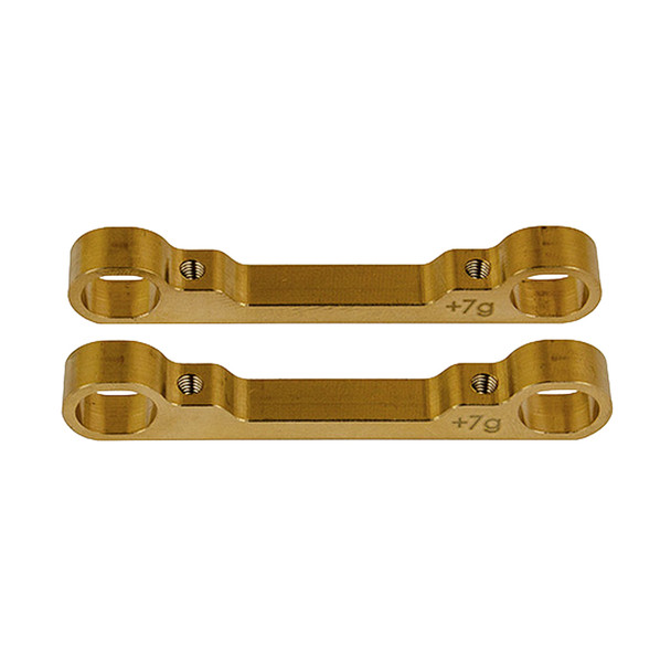 Associated 31661 FT Brass Outer Arm Mounts for TC7.1
