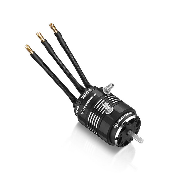 Hobbywing 30419006 Seaking 3660SL Brushless Motor - 3400KV Black-V2