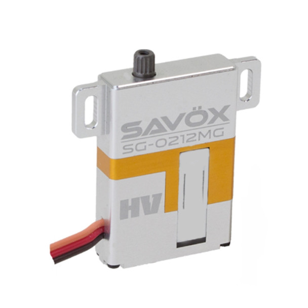 Savox SG-0212MG High Voltage Glider Digital Servo 0.09sec / 83.3oz @ 8.4V