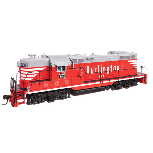 Walthers 920-49419 EMD GP7 Standard DC Chicago, Burlington & Quincy Locomotive #211