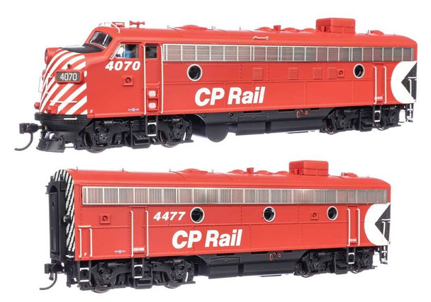 Walthers 920-49551 EMD FP7 & F7B STANDARD DC Canadian Pacific #4070 & #4477