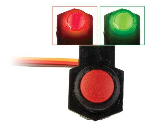 Walthers 942-124 Layout Control System LED Fascia Controller Red / Green All Scales