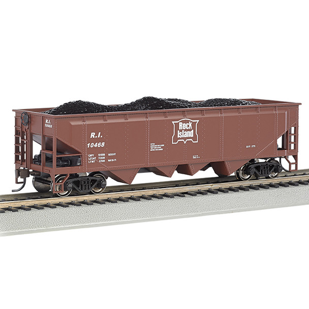Bachmann 17608 40' Quad Hopper - Rock Island #10468 HO Scale
