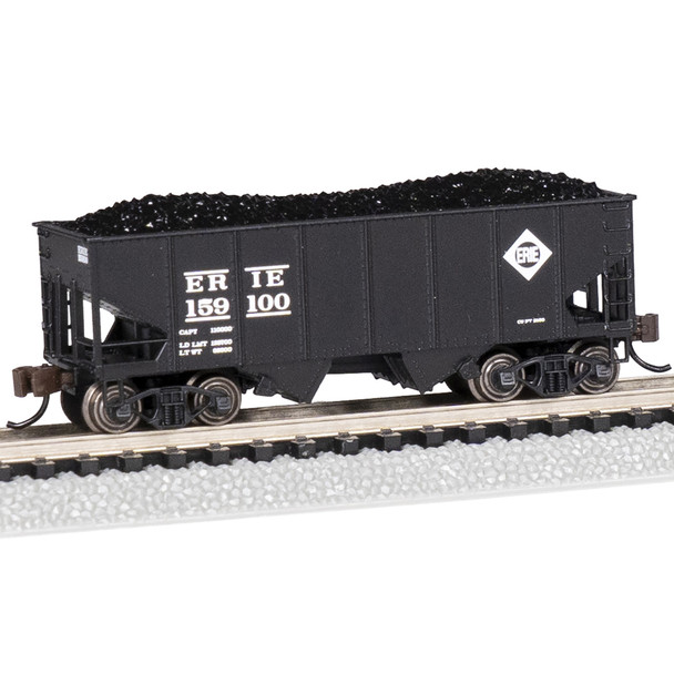 Bachmann 19562 USRA 55-Ton 2-Bay Hopper - Erie #159100 - Freight Car N Scale
