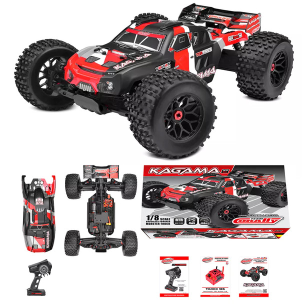 Corally C-00274-R 1/8 KAGAMA XP RTR Brushless Power 6S 4WD Monster Truck Red