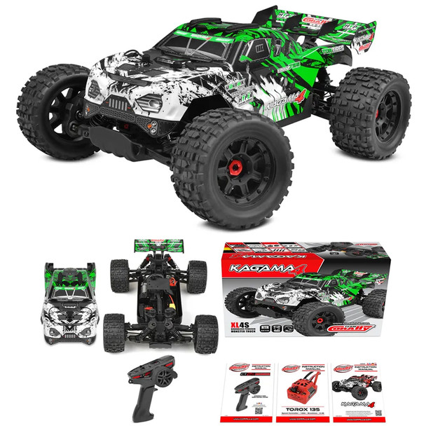 Corally C-00293-G 1/10 KAGAMA 4 RTR Brushless 4WD Power 4S Monster Truck Green