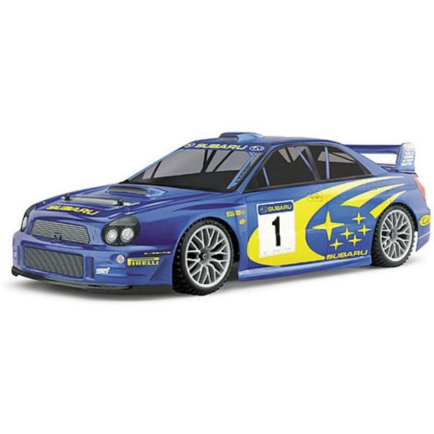 HPI 7553 Subaru Impreza Rally Clear Body (300mm WB) WR8/Super RS4