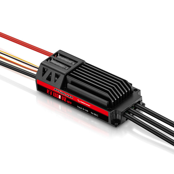 Hobbywing 30222300 Skywalker 130A V2 ESC- HV 14S OPTO