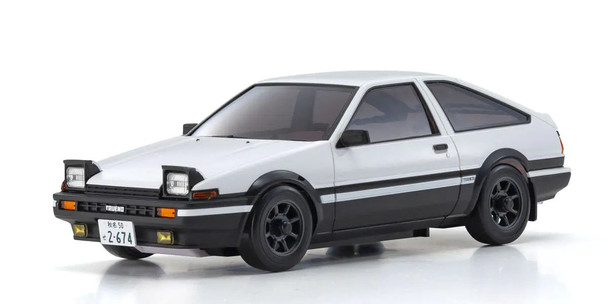 Kyosho MZP479ID ASC MA020 Toyota SPRINTER TRUENO AE86 INITIAL D White Mini-Z Auto Scale Body