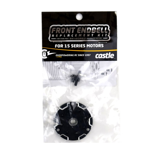 Castle Creations 15 Series Motor Front Endbell Replacement Kit 011-0134-00