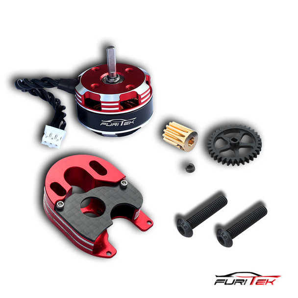 Furitek Ultimate Plus Brushless Conversion Kit (2204 Motor, Motor Mount, Spur & Pinion)