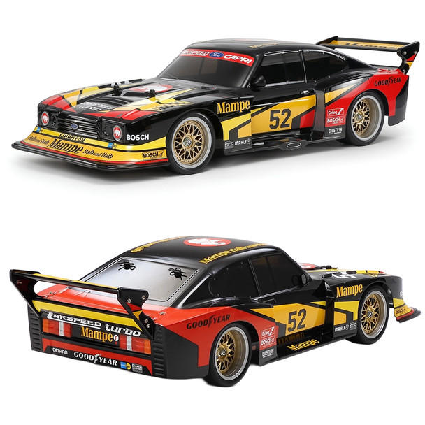 Tamiya 47526 1/10 RC 1978 Ford Zakspeed Capri 4WD On-Road Racing Car Kit