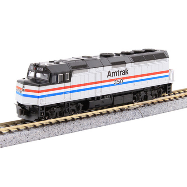 Kato 176-6108-S EMD F40PH Amtrak Phase III #350 Locomotive w/DCC & Sound N Scale