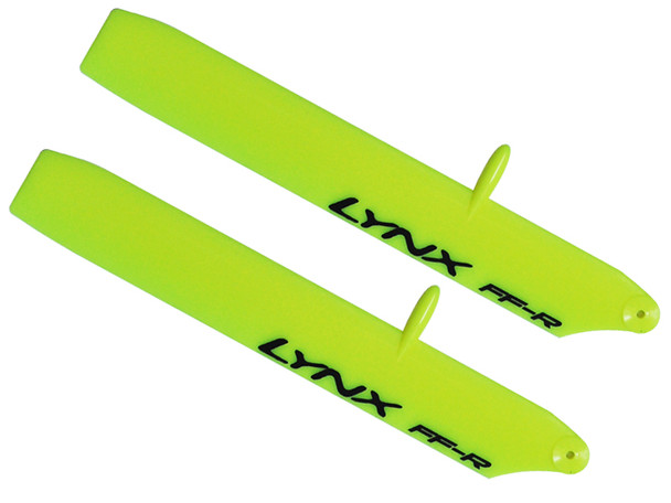 Lynx LX61504-SP-R Plastic Main Blade 150mm Stretch Bullet Yellow Replica Edition 130X