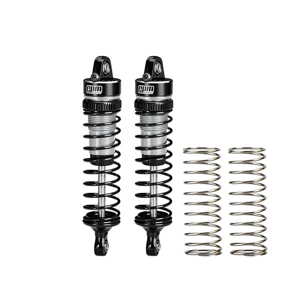 GPM Aluminum Rear Shock Absorbers 74mm Silver for ARRMA 1/16 Mini Kraton 3S