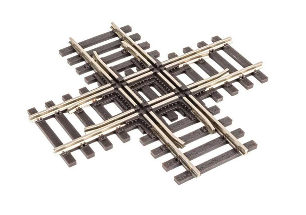 Walthers 948-83090 Nickel Silver Code 83 90-Degree Crossing Track - HO Scale