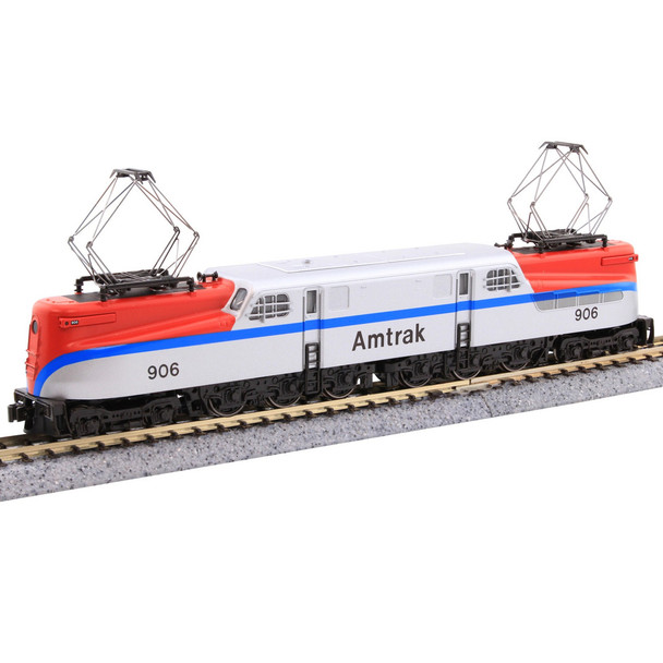 Kato 137-2025 - GE GG-1 (DC Silent) Amtrak (AMTK) Phase I #906 Locomotive - N Scale