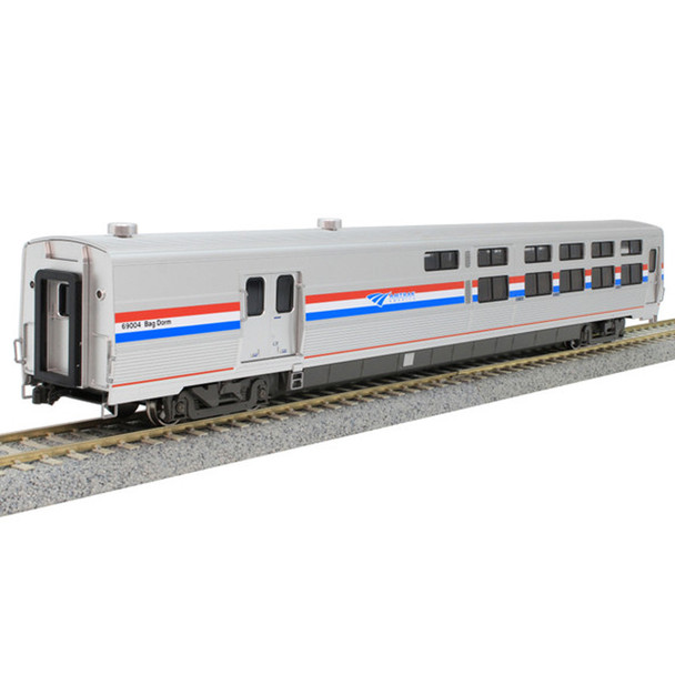 Kato 35-6241 Amtrak Viewliner II Baggage-Dormitory Cars Phase III #69004 HO Scale