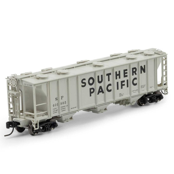 Athearn ATH-1729 PS-2 2893 3-Bay Covered Hopper - Southern Pacific #401995 N Scale
