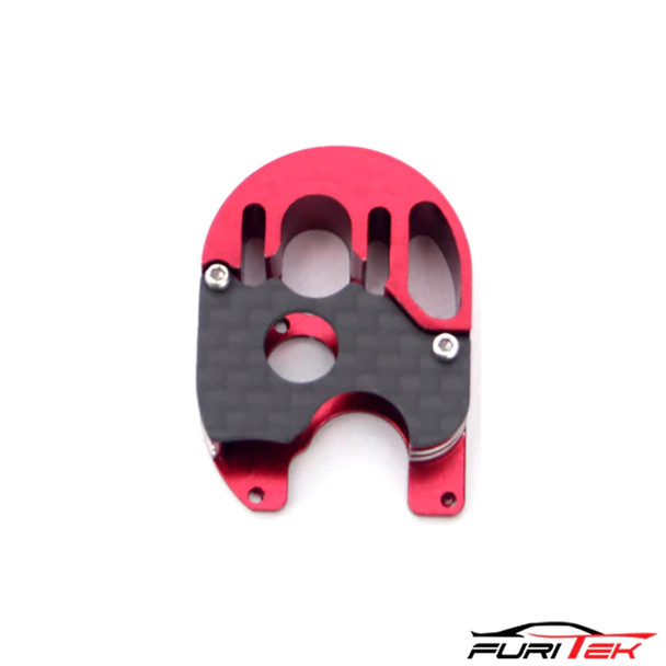 Furitek Aluminum CNC Motor Mount for Mini Komodo Motor - SCX24 Version