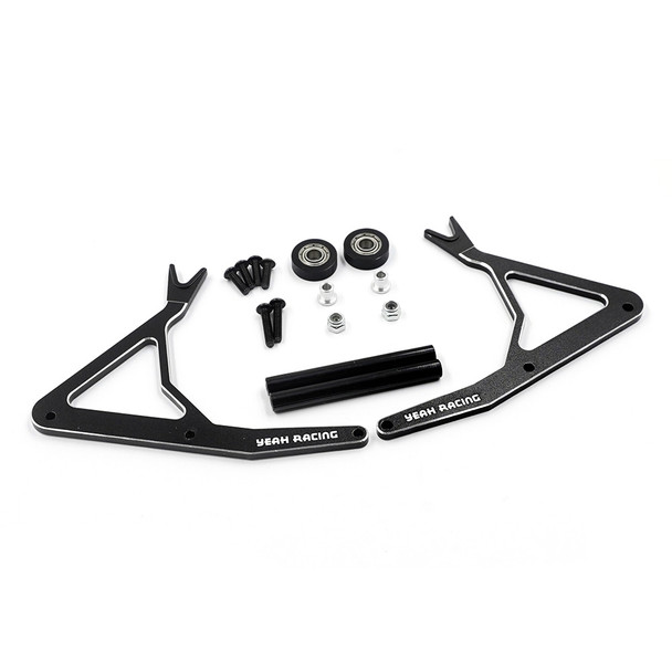 Yeah Racing KYMC-007BK Aluminum Stand Black for Kyosho 1/8 Motorcycle