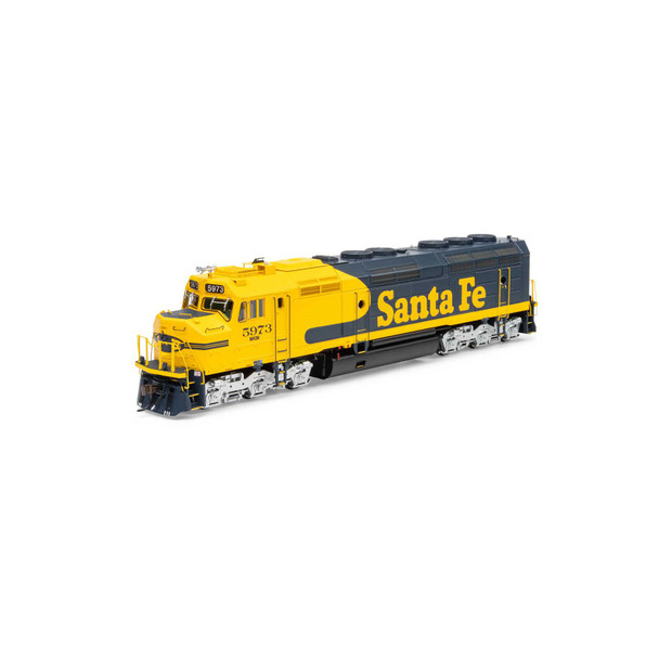 Athearn ATHG18370 F45 - ATSF/MKM #5973 Locomotive w/DCC & Sound HO Scale