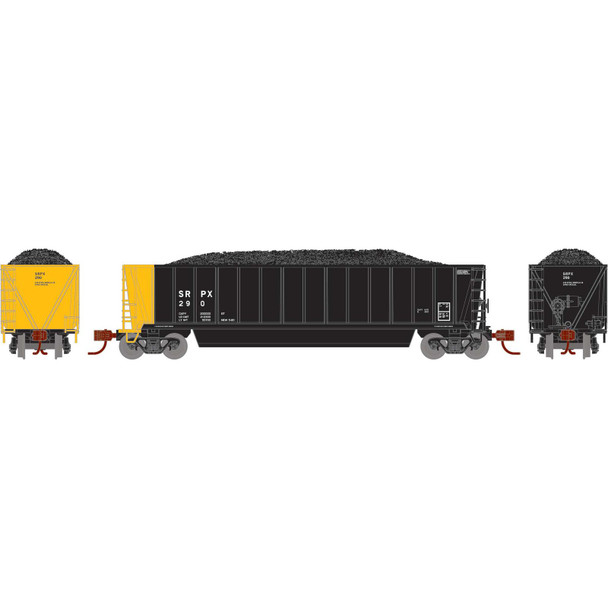 Athearn ATH-1415 ATH Berwick Bathtub Gondola w/ Load (3) SRPX #290 N Scale