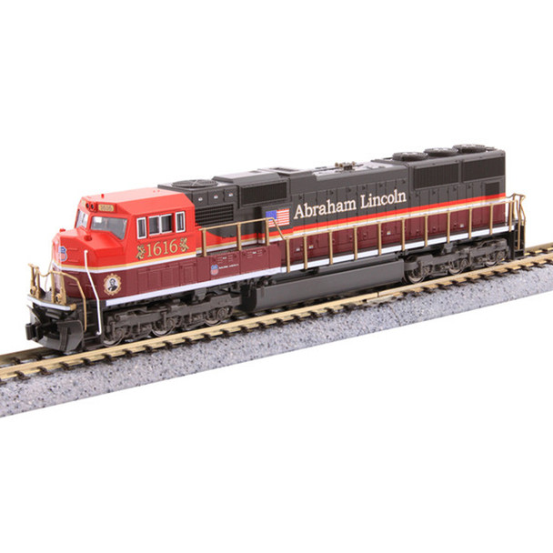 Kato 176-1616 EMD SD70M Union Pacific #1616 “Abraham Lincoln” Locomotive N Scale
