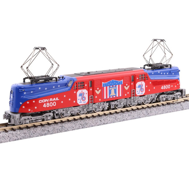 Kato 137-2015 GE GG-1 DC Silent Conrail (CR) 4800 / Bicentennial Locomotive N Scale