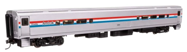 Walthers 910-31055 85' Horizon Cafe/Club Food Service Car RTR Amtrak #53005 Phase III HO Scale