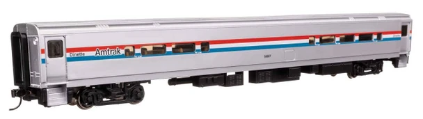 Walthers 910-31056 85' Horizon Cafe/Club Food Service Car RTR Amtrak #53007 Phase III HO Scale