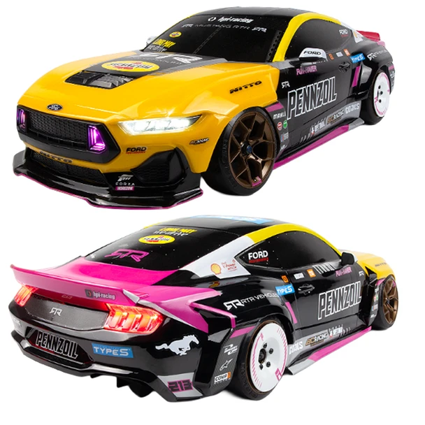HPI 161008 Stage-D10 Brushed Ford Mustang RTR Spec 5-FD - Ben Hobson