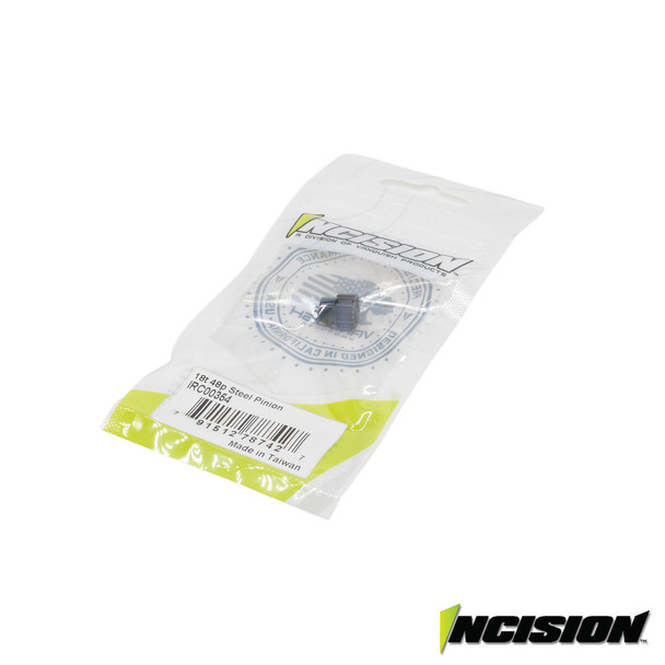 Incision IRC00354 18T 48P Hardened Steel Pinion Gear