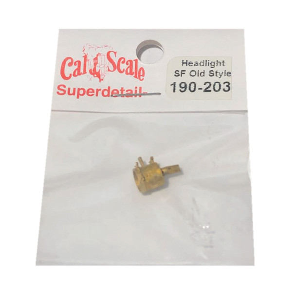 Cal Scale 190-203 Steam Loco Headlight Brass Castings Old Style HO Scale