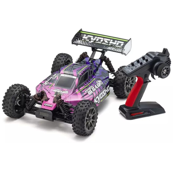 Kyosho 34118T1S 1/8 INFERNO NEO 4.0 VE Brushless Motor 4WD Racing Buggy Purple