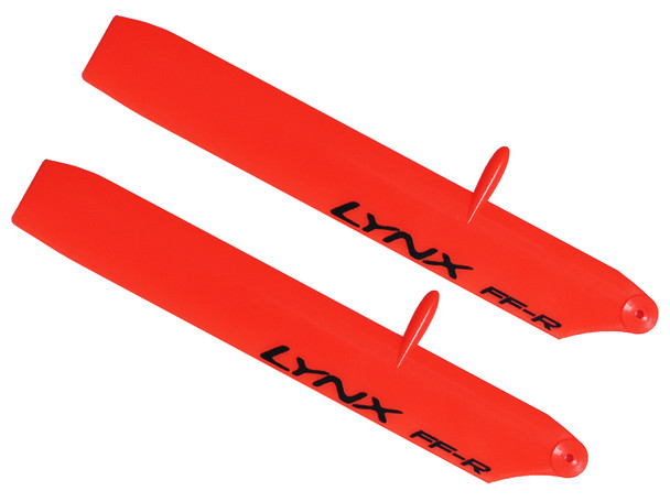 Lynx LX61501-SP-R Plastic Main Blade 150 mm Stretch Bullet Orange Replica Edition 130X