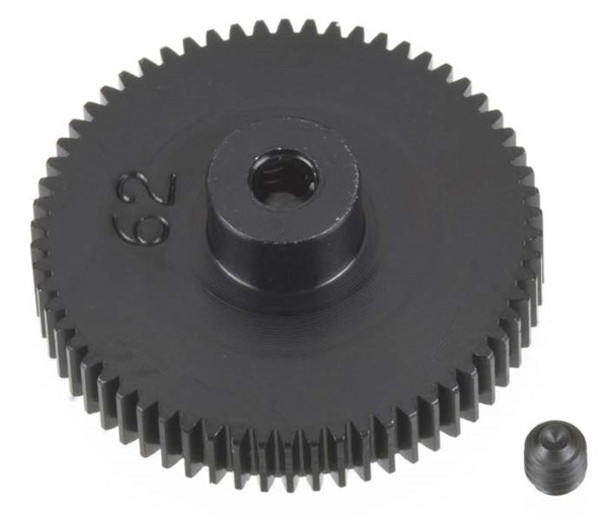 Robinson Racing 4362 Pinion Gear Hard Aluminum 64P 62T 1/8" (3mm) Bore RRP