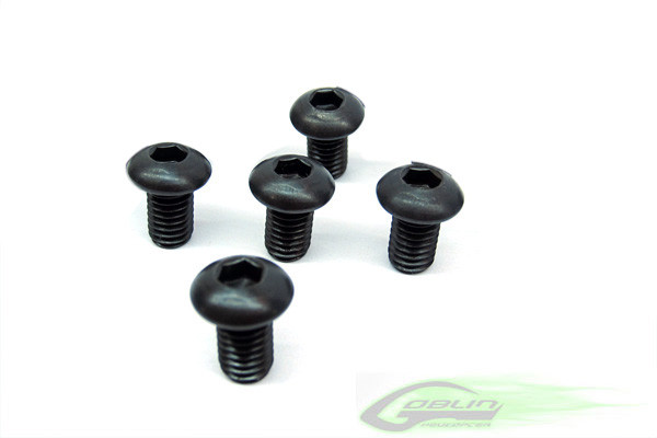 SAB HC122-S Goblin 500/570/630/700/770 DIN 12.9 Button Head Socket Cap M6x10 (5pcs)
